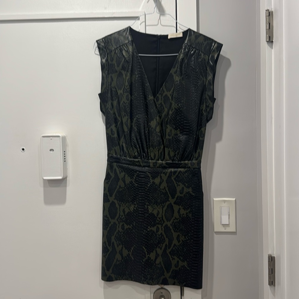 Ramy Brook Embossed Snake Dress